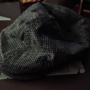 Original Penguin Black and White Checkered Cap